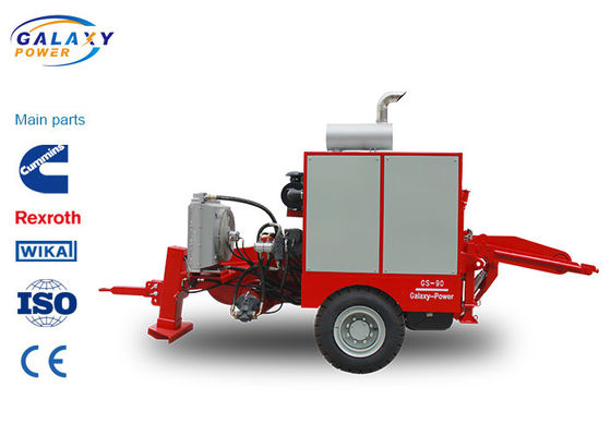 Hydraulische de Katrol Maximum Intermitterende Trekkracht 90kN van motorimported 118kw 158hp