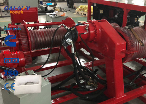 Dubbele Wiel Hydraulische Trekker en Hydraulische Kruk77kw 103hp imported Motor