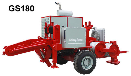 Het Materiaal Hydraulische Katrol van GS180 239kw 320hp met imported-Motor