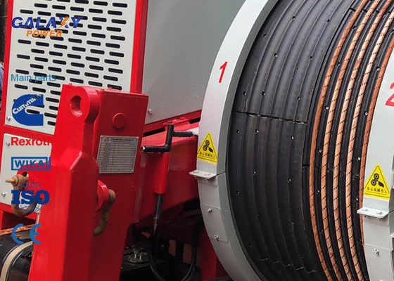 de Motor Hydraulische Spanner Max Intermittent Tension die 2x45/1x90kN van 77kw 103hp imported Materiaal vastbinden