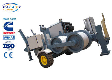 8 de Tweelingleider Puller Tensioner van Ton Overhead Cable Stringing Equipment