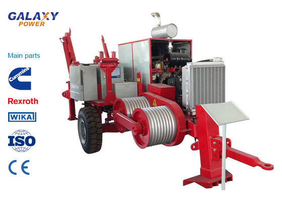 90kN motor Beste Kwaliteit die de Diesel 118kw 158hp vastbinden van de Materiaal Hydraulische Trekker