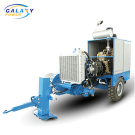Maximum 18 Ton Pulling Cable Diesel Transmissielijn die Materiaal vastbinden