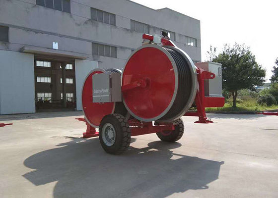 van de de Diesel van 1x30KN 12kw (16hp) de Lijnmateriaal Spannertransmissie van Hydrauic