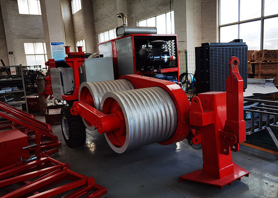 Van de het Materiaal120kn Hydraulische Trekker 129kw van de transmissie de Dieselmotor Lijn (172hp)