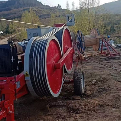66KV het vrijgeven van Hydraulische de Spannermachine van Leiderand ground 1X30KN