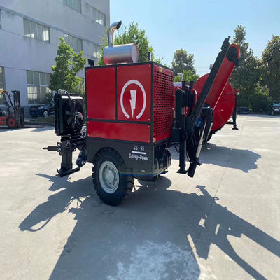 118kw (158hp) Diesel Hydraulische Maximum 9 Ton Cable Puller Stringing Equipment