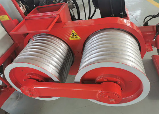 De Kabel die van de het Materiaal60kn Hydraulische Trekker van de transmissielijn Machine trekken
