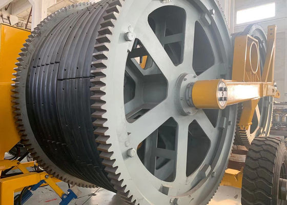 Powerline van 500KV 2x80KN de Motor van Stringing Equipment With Cummins van de Bundelleider