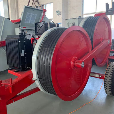 Benzine die Leiders en Gemalen 3 Ton Wire Stringing Equipment vrijgeven