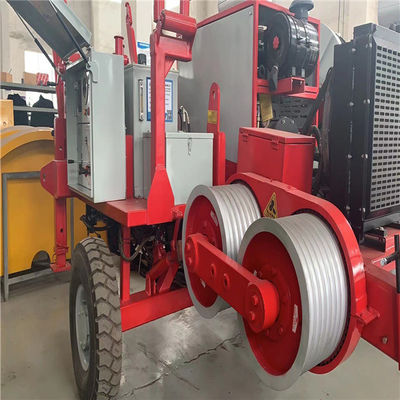 Sa-QY60 Diesel stier-Wiel 6 Ton Cable Pulling Stringing Equipment