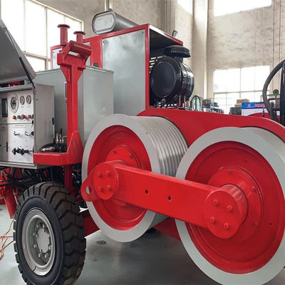 380KN-4&6-bundel Leider Hydraulic Cable Puller die Materiaal vastbinden