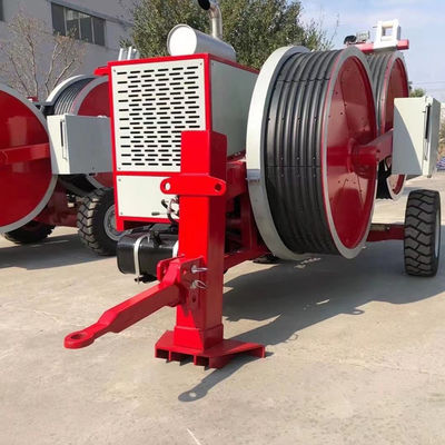 Luchtlijn 4 Ton Diesel Hydraulic Cable Tensioner die Materiaal vastbinden