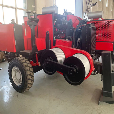 Sa-qy-90 Hydraulische Kabel die Transmissielijn trekken die Materiaal vastbinden