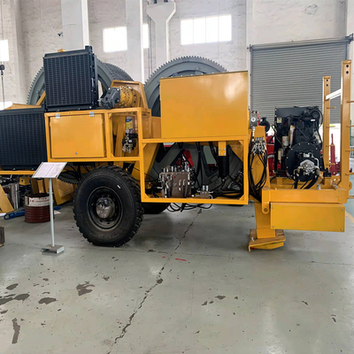 Luchtlijn 14 de Kabelspanner die van Ton Hydraulic Brake ADSS Machine vastbinden