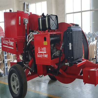 De Gronddraad 3 van de Relese Enige Bundel Ton Power Line Stringing Equipment