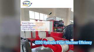 GS90 hydraulische trekkerspanner voor het bespannen van bovenleidingen